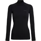Falke Damen Maximum Warm High Neck sneldrogend functioneel materiaal functioneel shirt met lange mouwen dames black - maat 3000