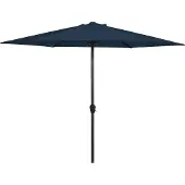 Ebuy24 Joakim parasol met zwengel en kantelbaar Ø3M blauw.