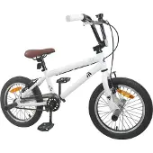 vidaXL BMX Fiets 18 Inch voor 7-10 jaar oud Wit