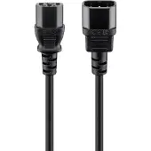 Pro C13 - C14 stroomkabel voor UPS/PDU | 3x 1,00mm | zwart | 3,5 meter