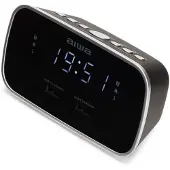 Ginza.se CRU-19BK, Digitaal wekkerradio, Rechthoekig, Zwart, 12-uurs formaat, FM, 87,5 - 108 MHz