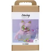 Creativ Company CC Hobbyset Naaien Kat Diverse Kleuren