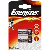 Energizer Batterij Lithium CR123A 1500 mAh Lithium (Li) 3 V 2 Stuks