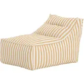 Venture Home Redang loungestoel zitzak geel.