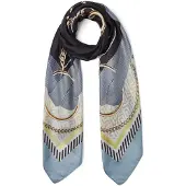 Liu Jo Doek smoky blue / nachtblauw / pasteelgeel