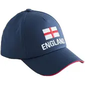 Next Hoed 'FIFA World Cup 2026' navy / rood / wit