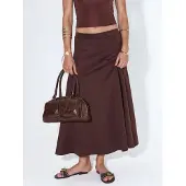 Hiccups for Kids Hoge Taille A-Lijn Midi Rok