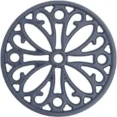 Mareld Cast Iron Coasters - Onderzetters Geëmailleerd Gietijzer Grey - MAR0424