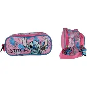 Sanrio Disney Lilo & Stitch etui met 2 vakken