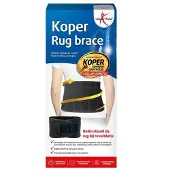 Lucovitaal Koperen Rugsteun (Aanpasbare maat XS-XXL) 1 stuk