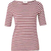 s.Oliver Shirt lichtbeige / merlot