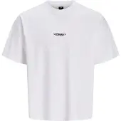 Jack & Jones Shirt 'JCOBIARRITZ' pastelblauw / zwart / wit