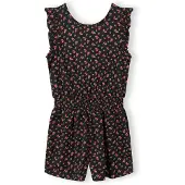 MINOTI Overall lichtgroen / cranberry / zwart