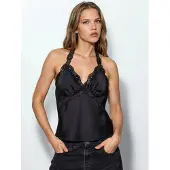 Hiccups for Kids Satin Blouse met Kantdetails