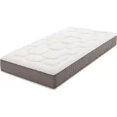 Moonia KingMaX Multizone, dubbel, traagschuimmatras, zacht/stevig, wit, 900 mm, 2000 mm