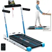 Thunder RACE-WHITE - Opvouwbare loopband en walkingpad - 14 km/u - 130 kg