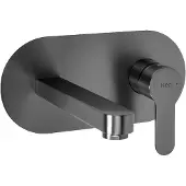 REA - Arcos - Inbouw Wastafelkraan - Titanium - 18X20X10Cm