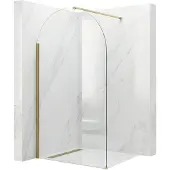 REA - Douchewand Heaven Brush Gold 110 - 0,8X110X200CM