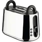 Alessi Toru Toaster - Broodroosters Thermoplastisch Roestvrij staal - NE03 B