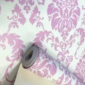 Rasch Roze Barok Behang met Klassieke Ornamenten – Luxe Vliesbehang – 10,05 x 0,53 m