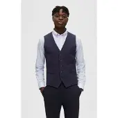 Selected Gilet donkerblauw