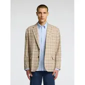Selected Colbert donkerbeige / grijs