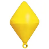 PLASTIMO Biconic Full Buoy Geel 40 x 64 mm
