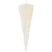 J-Line hanger Schelp - schelpen - wit - large
