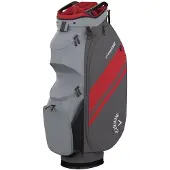 Callaway Cart Bag Chase 14 zilver graphite rood