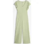 Bonprix Jumpsuit van gestructureerde crêpe maat 44