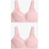 Bonprix Bh zonder beugels met biologisch katoen (set van 2) maat 85