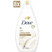 Dove 8 x - Douchegel - Soft Caring Bath - 720ml