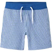 Name it Broek blauw / wit