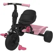 Tp Toys DINO roze 4-in-1 driewieler voor kinderen