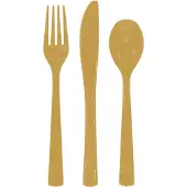 Wefiesta Herbruikbaar bestek - 18st Goud