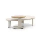 Bellagio + 15% kassakorting | Calcinelli lounge tuintafelset 2-delig