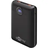 Goobay compacte powerbank | USB-C PD 20W + USB-A QC | 20.000 mAh