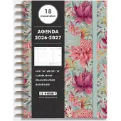 De Hobbit 18 Maanden Agenda 2026-2027 A5 Tropische Bloemen