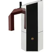 Alessi Percolator Menhir Burgundy 3-Kops