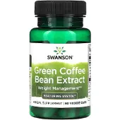 Swanson Health - Groene Koffieboon Extract - 60 Vegetarische Capsules