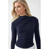 Hiccups for Kids Hoge Kraag Drapé Detail Blouse