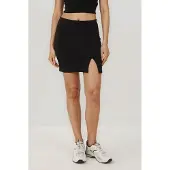 Hiccups for Kids Elastische Taille Minirok met Split