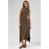 Hiccups for Kids Asymmetrische Midi Sandy Jurk