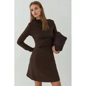 Hiccups for Kids Gekleed Mini-jurk met Ronde Hals