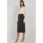 Hiccups for Kids Hoge Taille Midi Rok