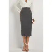 Hiccups for Kids Hoge Taille Midi Rok