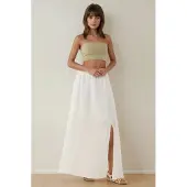 Hiccups for Kids Hoge Taille A-Lijn Maxi Rok met Split