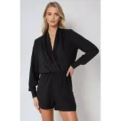 Hiccups for Kids Diepe V-hals Mini Jumpsuit met Korte Benen