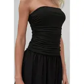 Hiccups for Kids Strapless Maxi Jurk Details