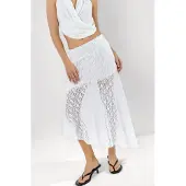 Hiccups for Kids Asymmetrische Kanten Midi Rok